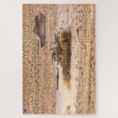 US-BATTLE TANK - M1 ABRAMS (20 x 30 Zoll) Puzzle (Vertikal)