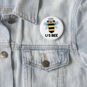 US Bee Funny USB Technical Pub Button (Beispiel)