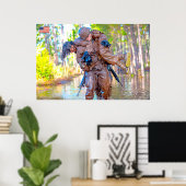 US BEKÄMPFUNG DER FRAUEN POSTER (Heimbüro)