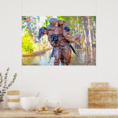 US BEKÄMPFUNG DER FRAUEN POSTER (Küche)