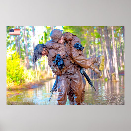 US BEKÄMPFUNG DER FRAUEN POSTER (Vorne)