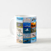 US-BEKÄMPFUNG DER LUFTFAHRT "MONTAGE" KAFFEETASSE (Vorderseite Links)