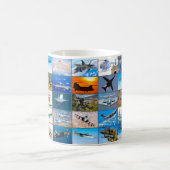 US-BEKÄMPFUNG DER LUFTFAHRT "MONTAGE" KAFFEETASSE (Mittel)