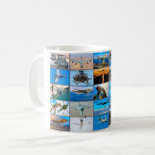 US-BEKÄMPFUNG DER LUFTFAHRT "MONTAGE" KAFFEETASSE (Vorderseite Links)