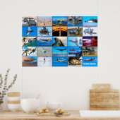 US-BEKÄMPFUNG DER LUFTFAHRT "MONTAGE" POSTER (Küche)