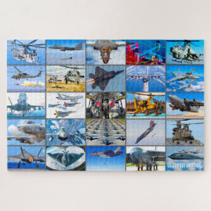 US-BEKÄMPFUNG DER LUFTFAHRT "MONTAGE" PUZZLE