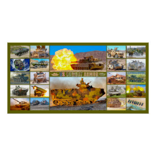 US-BEKÄMPFUNGSARMOR "MONTAGE" POSTER
