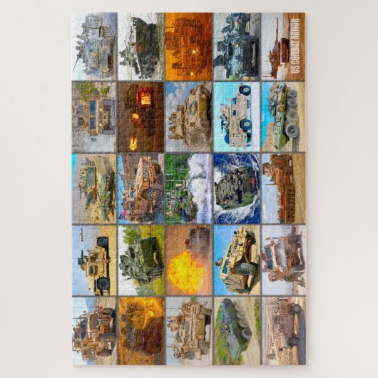 US-BEKÄMPFUNGSARMOR "MONTAGE" PUZZLE (Vertikal)
