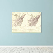 US-Bevölkerung 1830-1840 Leinwanddruck (Insitu (Holzboden))