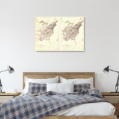 US-Bevölkerung 1830-1840 Leinwanddruck (Insitu (Schlafzimmer))