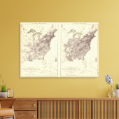 US-Bevölkerung 1830-1840 Leinwanddruck (Insitu (Wohnzimmer))