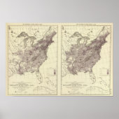 US-Bevölkerung 1830-1840 Poster (Vorne)