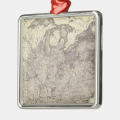 US-Bevölkerung 1850 Ornament Aus Metall (Links)