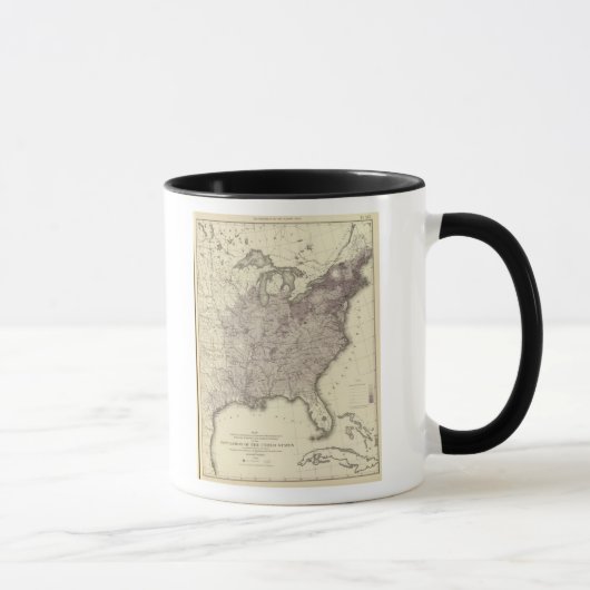 US-Bevölkerung 1850 Tasse (Rechts)