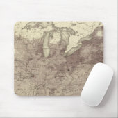 US-Bevölkerung 1860 Mousepad (Mit Mouse)