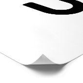 US-Biene lustiger USB technischer Wortwitz Poster (Ecke)