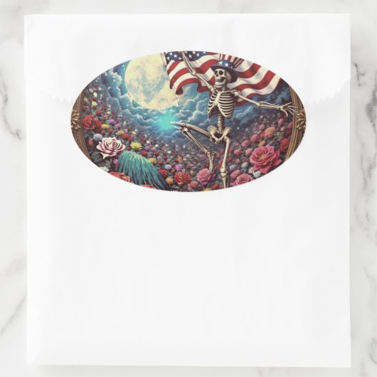 US Blues Sticker (Tasche)