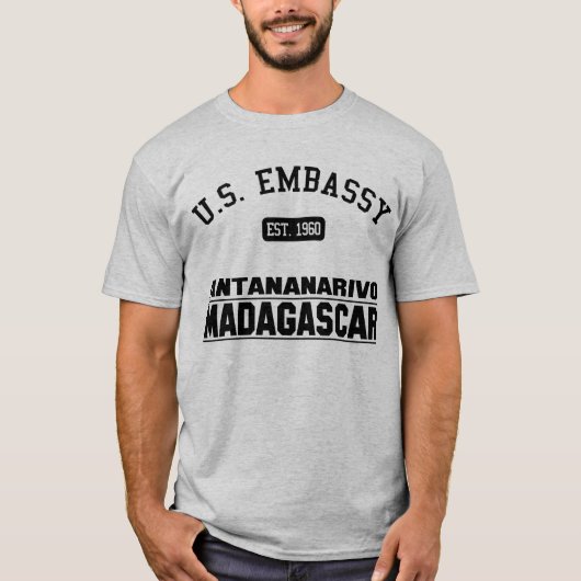 US-Botschaft Antananarivo T-Shirt (Vorderseite)
