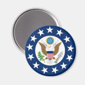 US-Botschafter, Vereinigte Staaten Magnet (Vorderseite/Rückseite)