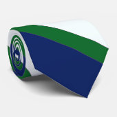 US-Bundesstaatliche Luftfahrtbehörde Diagonal Stri Krawatte (Gerollt)