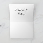 US-Bürger-Karte Karte (Innenseite)