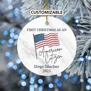 US-Bürger-Schmuck, US-Staatsbürgerschaft Keramik Ornament