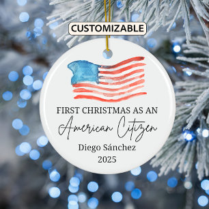 US-Bürger-Schmuck, US-Staatsbürgerschaft Keramik Ornament