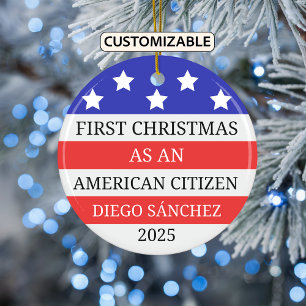 US-Bürger-Schmuck, US-Staatsbürgerschaft Keramik Ornament