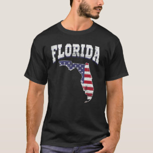 US-Bürger - Stolz Amerika - Flaggenland - Karte Fl T-Shirt