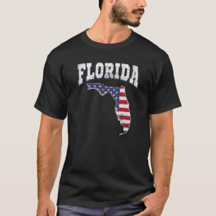 US-Bürger - Stolz Amerika - Flaggenland - Karte Fl T-Shirt