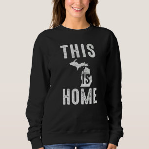 US-Bürger Stolz Amerika Staatsflagge Dieses Zuhaus Sweatshirt