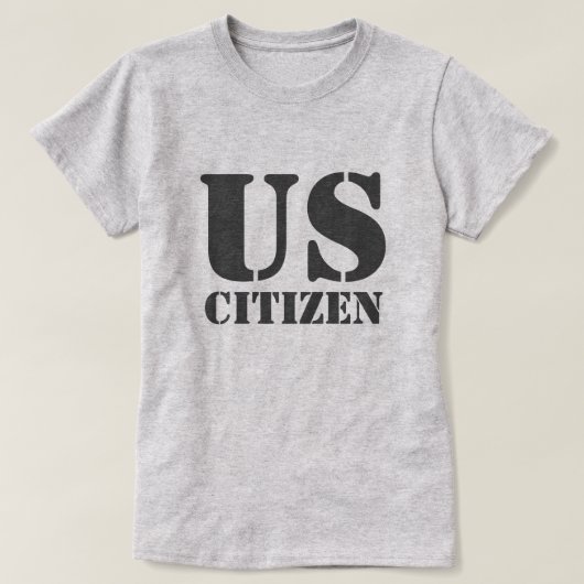 US-Bürger T-Shirt (Design vorne)
