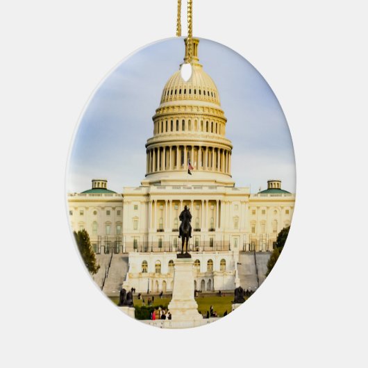 US Capitol Building Keramik Ornament (Rechts)