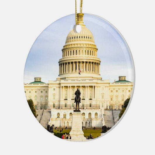 US Capitol Building Keramik Ornament (Links)