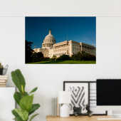 US Capitol Building Poster (Heimbüro)