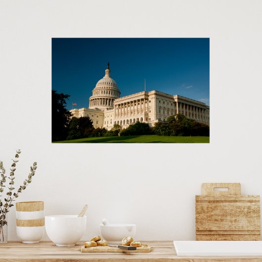 US Capitol Building Poster (Küche)