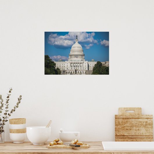 US Capitol Building Poster (Küche)
