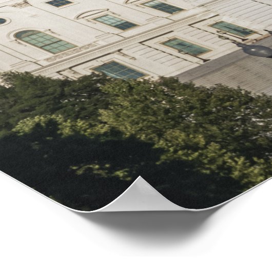 US Capitol Building Poster (Ecke)