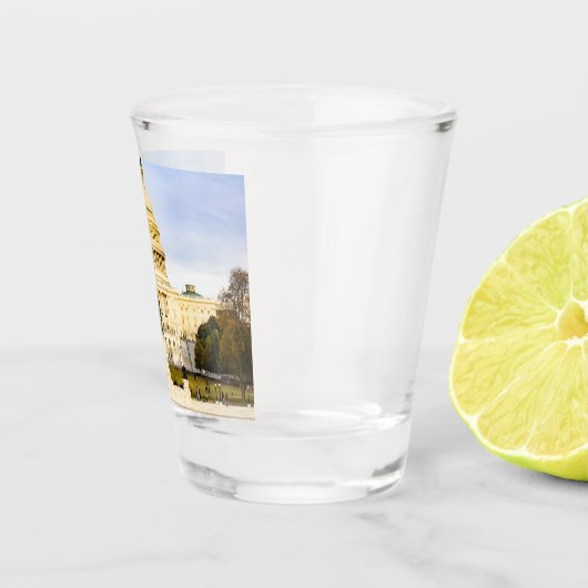 US Capitol Building Schnapsglas (Rechts)