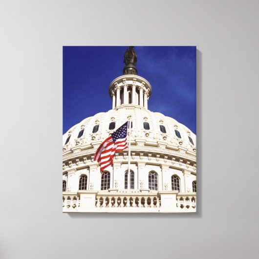 US capitol building, Washington DC Leinwanddruck (Vorderseite)