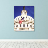 US capitol building, Washington DC Leinwanddruck (Insitu (Holzboden))