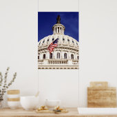 US capitol building, Washington DC Poster (Küche)