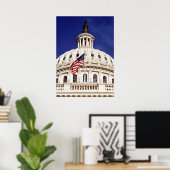US capitol building, Washington DC Poster (Heimbüro)