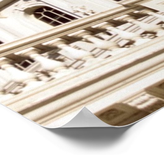 US capitol building, Washington DC Poster (Ecke)