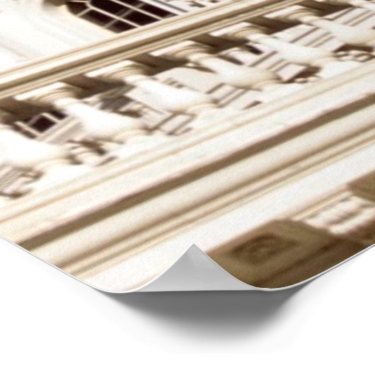 US capitol building, Washington DC Poster (Ecke)