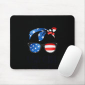Us Citizen Est 2025 New Citizenship American Usa G Mousepad (Mit Mouse)