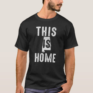 US Citizen Stolz America State Flag Diese Zuhause T-Shirt