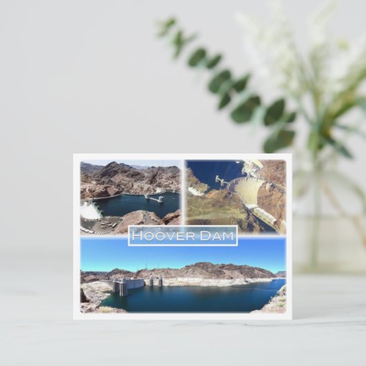 US Clark Landkreis Nevada - Mohave Landkreis Arizo Postkarte (Stehend Vorderseite)