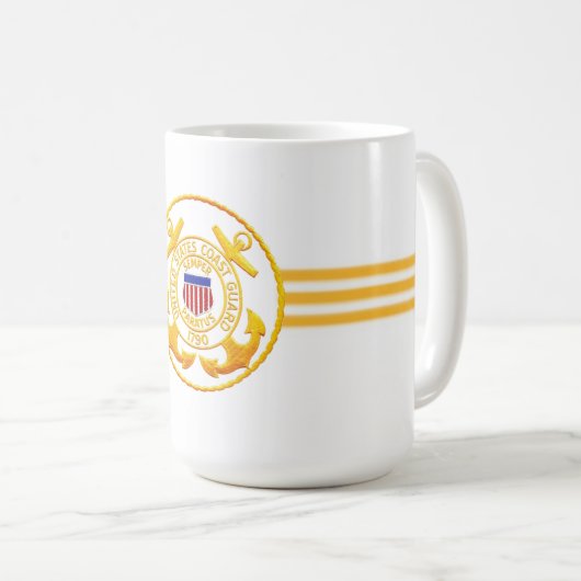 US Coast Guard Coffee O Tasse (VorderseiteRechts)