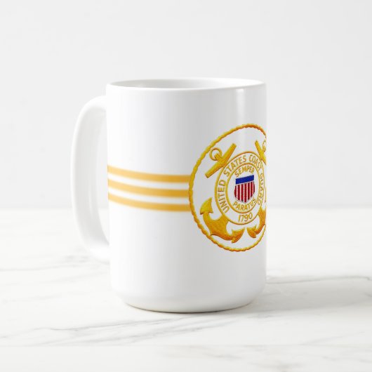US Coast Guard Coffee O Tasse (Vorderseite Links)